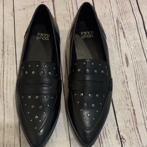 NEW Frye and Co Women’s Elara Black Pointed Toes Shoes Size 6.5